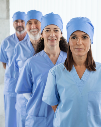 doctor woman team